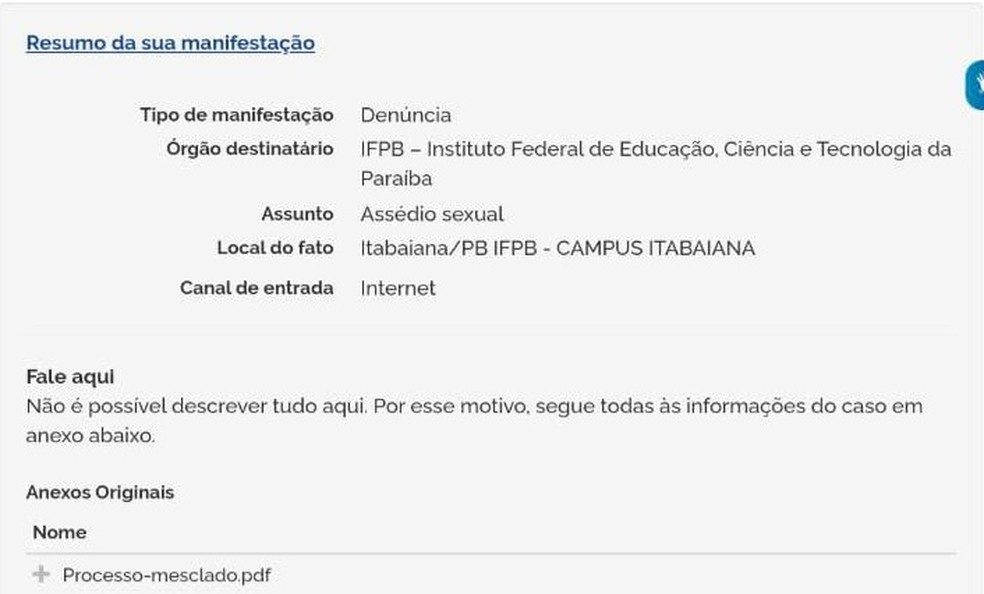 Professor do IFPB investigado por suspeita de assédio sexual contra estudantes é demitido 3 protocolompf