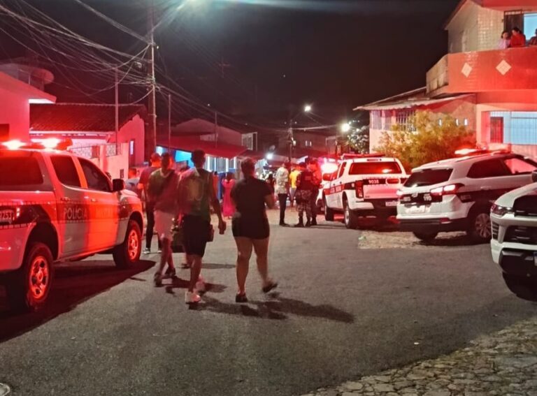 Ataque a tiros no bairro Roger