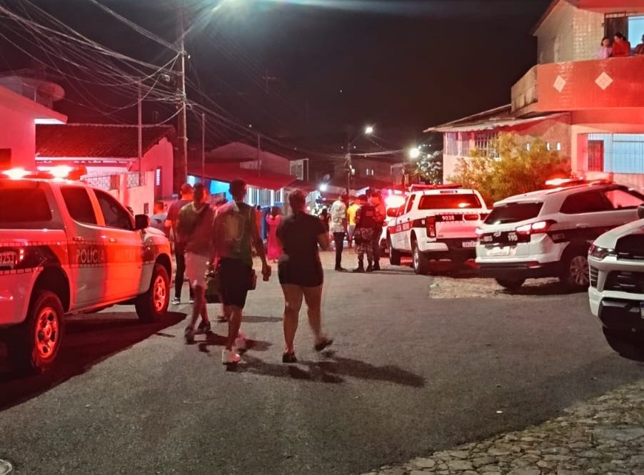 Ataque a tiros no bairro Roger