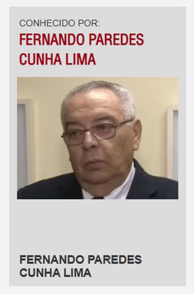 fernando cunha lima procurados