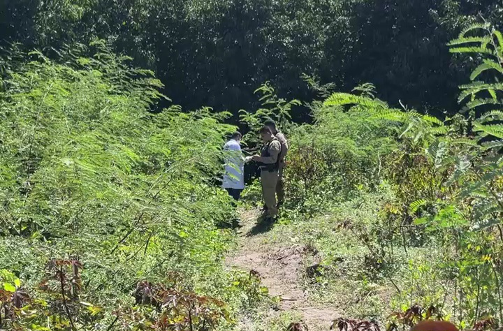 Crime de homicídio no recanto do Poço
