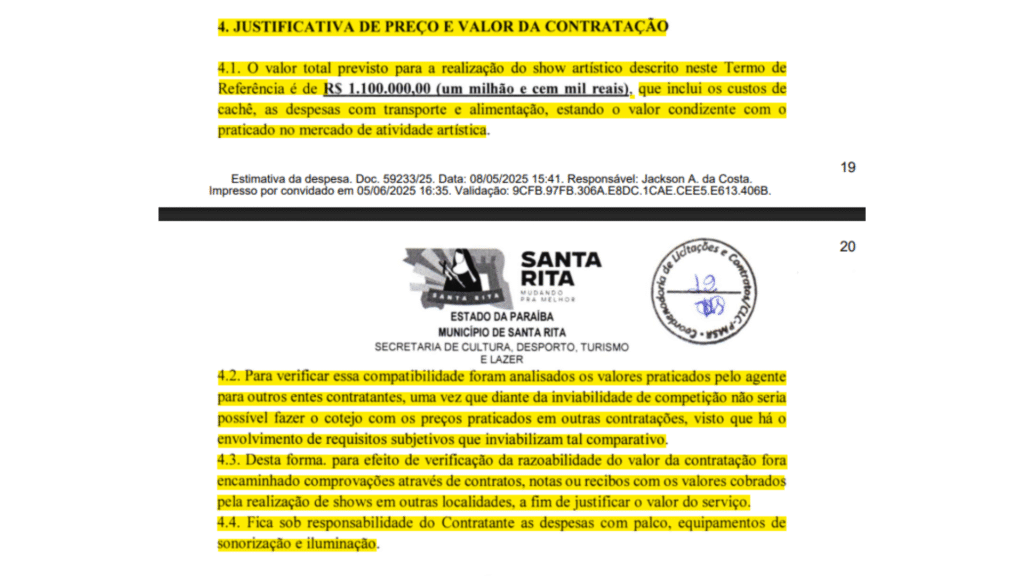 PREFEITURA DE SANTA RITA PAGA MAIS DE R$ 1 MILHÃO EM SHOW DE WESLEY SAFADÃO 3 Wesley3
