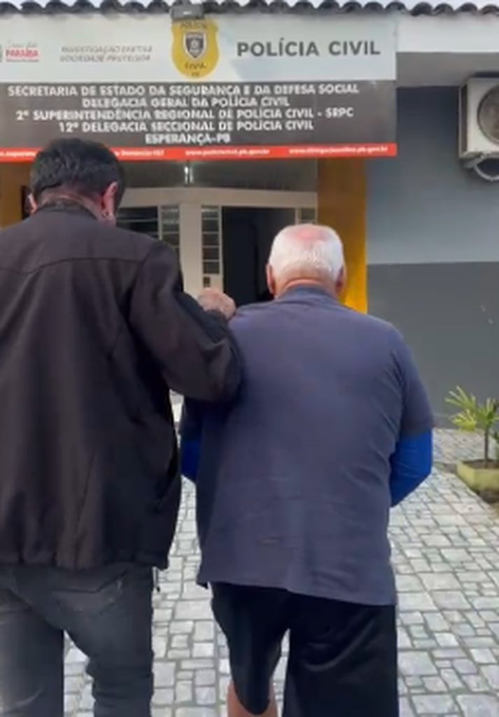prisao idoso montadas