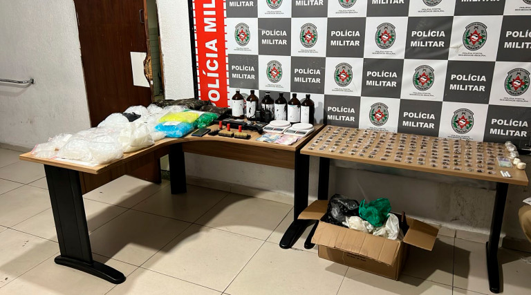 Apreensão de drogas