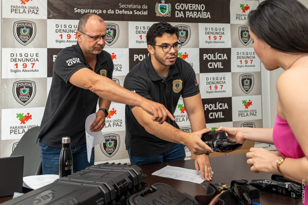 Polícia Civil da Paraíba inicia entrega de mais de 3 mil pistolas e novos equipamentos 2 292374