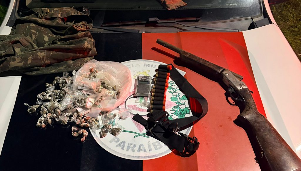 Homens considerados de alta periculosidade são presos com armas e drogas em Bayeux, na PB 2 IMG 20260313 131836