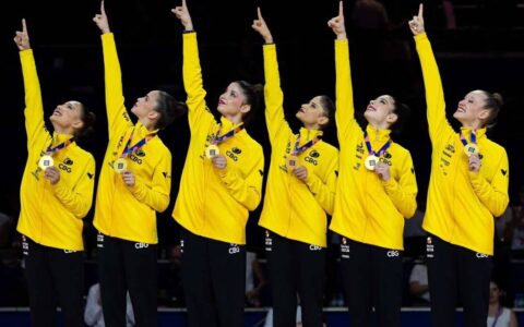 Brasil leva dois ouros no Mundial de ginástica rítmica