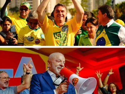 Apoiadores de Lula e Flávio Bolsonaro realizam atos na Paraíba