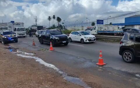 Homem morre após ser atropelado por caminhão na BR-230 em João Pessoa