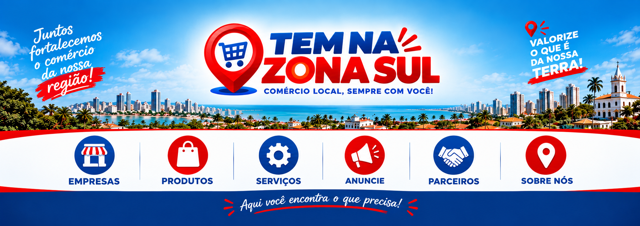 TEM NA ZONA SUL